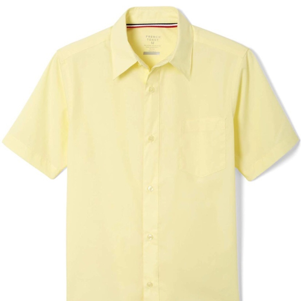 French Toast Boy’s short sleeve Poplin Dress Shirt